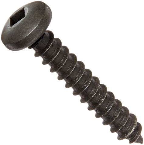 12 flat head sheet metal screw black oxide|black oxide lifting screws.